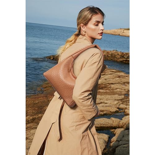 Image of BOSTANTEN Shoulder Bag for Women Trendy Summer Hobo Handbag Purse Top-handlde Tote Bag