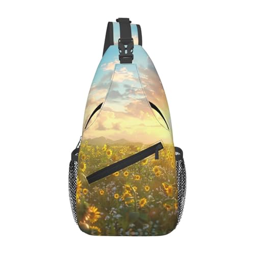 Sac bandoulière fleurs de tournesol le complice idéal de vos balades printanières