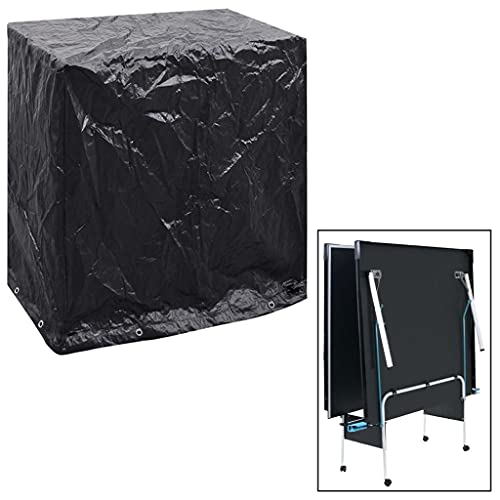 Funda para mesa de tenis de mesa impermeable con 8 ojales contra viento y lluvia 2
