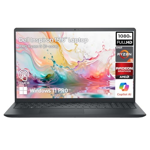 Laptop Dell Inspiron 15.6" FHD táctil Ryzen 5 16GB RAM 1TB SSD miniatura 1