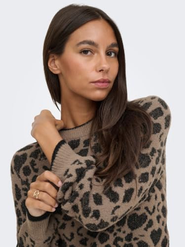 Jdylorraine Animal L/S Pullover KNT Noos – Ansicht 2