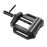 Bequem: Nach dem Einspannen Ihres Werkstückes können Sie sofort mit der Arbeit anfangen. Egal ob Fräs- oder Bohrarbeiten, Sie haben beide Hände frei