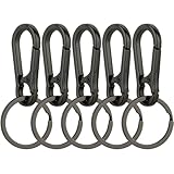 Wikavanli Metall-Schlüsselanhänger, Schlüsselanhänger, Ring-Clip-Halter, Organizer für Zuhause,...