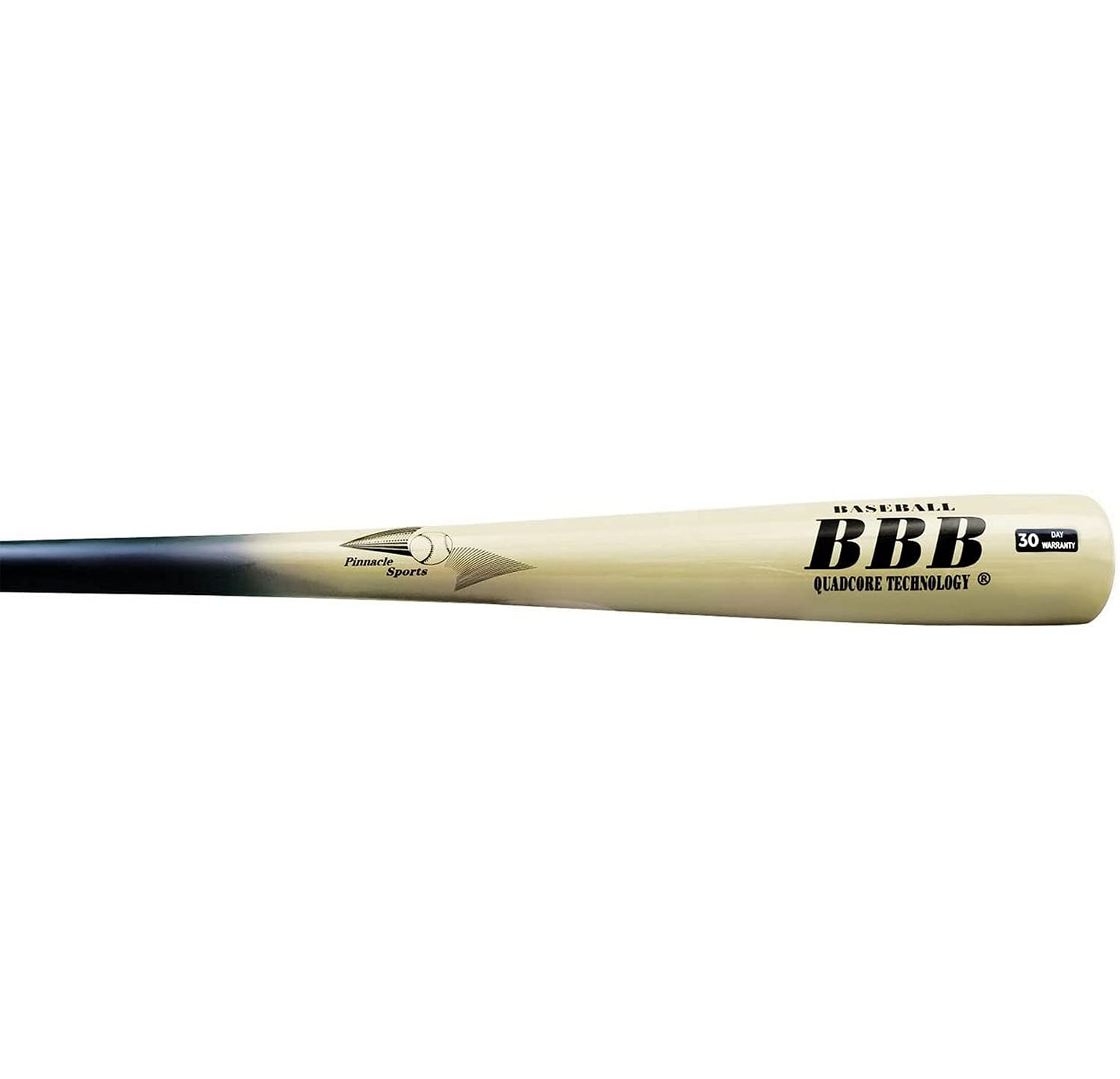 BamBooBat 2014 Negro Barril Natural Madera hbbn30d béisbol Bate (-3)