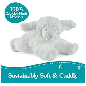 Gundbabysustainablelambrattlewinkylambstuffedanimalplushmadefrom100recycledmaterialsplushrattlesensorytoyforbabieswhite7 Urban Country Home Decor Gund baby sustainable lamb rattle winky lamb stuffed animal plush made from 100 recycled materials plush rattle sensory toy for babies white 7 urban country home decor
