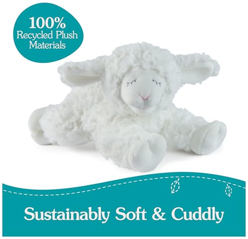 Gundbabysustainablelambrattlewinkylambstuffedanimalplushmadefrom100recycledmaterialsplushrattlesensorytoyforbabieswhite7 Urban Country Home Decor Gund baby sustainable lamb rattle winky lamb stuffed animal plush made from 100 recycled materials plush rattle sensory toy for babies white 7 urban country home decor
