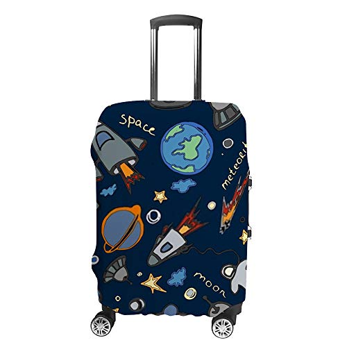 Cosmos Doodle housse de protection lavable contre les salissures de soute pour bagage