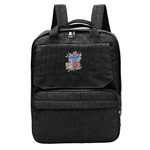 DJNGN Mochila de Viaje Cartel de Tintín Regalo Divertido Diseñador Gimnasio Senderismo Mochila universitaria Bolsa para portátil y Cuaderno para Mujeres y Hombres