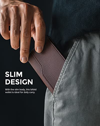 Image of VULKIT Card Holder Wallet with Double ID Windows RFID Blocking Pop Up Wallet Minimalist Design for 12 Cards