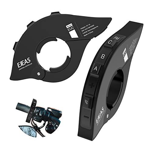 EJEAS EUC Moto Telecomando Maniglia viene utilizzato per controllare Q2/Q7/V4 Plus/Q4 Casco Moto Bluetooth Citofono
