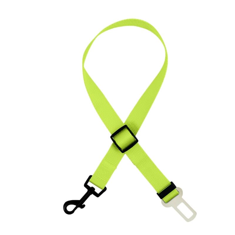 Seat Belt for Dogs in Car for Dog Car Harness for Small Medium Large Sized Dogs - Green
