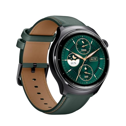Mibro Lite3 Pro Reloj Inteligente Hombre GPS con Llamadas Bluetooth, 1.32'' AMOLED Display, 50m Impermeable, Cuerpo de Metal Exquisito, Reloj Inteligente con Altitude/Brújula para iOS Android