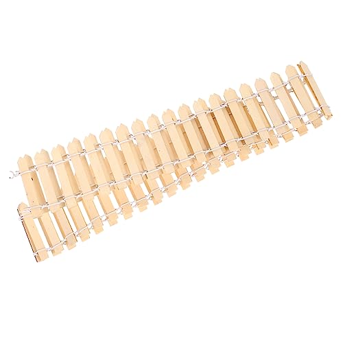 Operitacx Miniatur-zaunmodell Aus Holz Für Minigärten Sukkulentenbeete Puppenhäuser Mikrolandschaften Und DIY-projekte