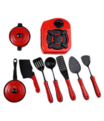 BEAU STUTI Kitchen Play Set Advanced Pretend & Play Kitchenware Cooking Playset Toy for Kids