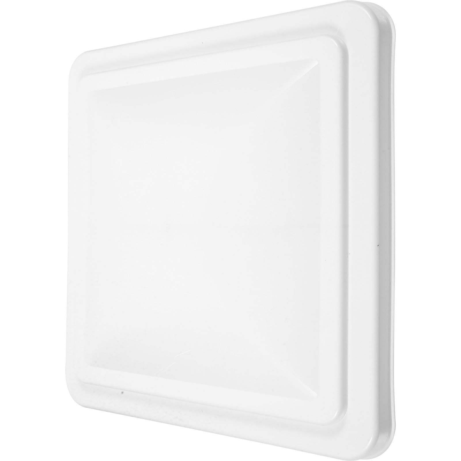 Copertura 14x14 Pollici in Plastica per Ventilazione Camper Bianca Isolamento Termico e Aerazione Efficiente, per Finestre e Bagni Rv