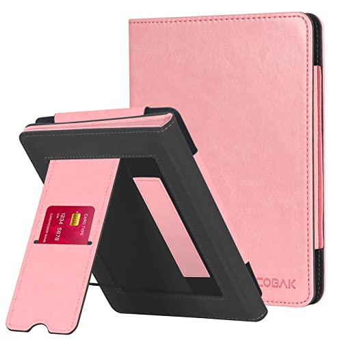 Image of CoBak Case with Stand for 6.8 inch E-Book Reader -Cover with Auto Sleep Wake,Card Slot,Hand Strap Feature - Fits 11th Generation（not Compatible with Meebook /KoBo）