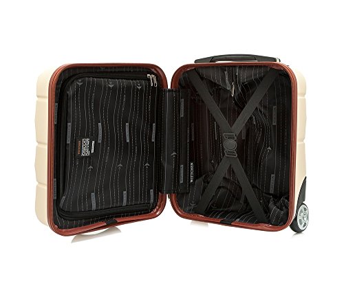 WITTCHEN kleine koffer handbagage kofferwagen afmetingen 32 x 25 x 42 cm capaciteit 25 L gewicht 2 KG ABS Wit - Image 6