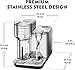 Nespresso Vertuo Creatista Coffee and Espresso Maker by Breville, Brushed Stainless Steel