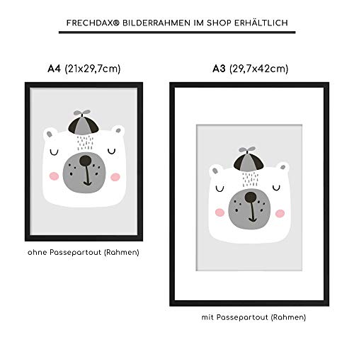Frechdax® - Set di 3 poster per la cameretta dei