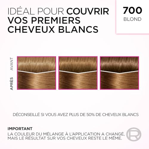 Coloration Cheveux Blond 700 Casting Creme Gloss La Boîte - vue 8