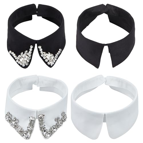 Collier dickey détachable pour éviter les plis sous les pulls