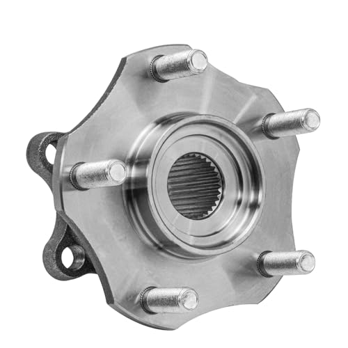 Image of Detroit Axle - 2pc Front Wheel Bearing Hubs for Nissan Rogue 2014-2023, Qashqai 2017-2018, Rogue Sport 2017-2022, Pair Wheel Bearing and Hubs Assembly Replacement