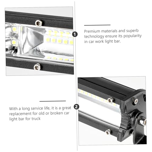 Barra LED 180W Camiones y ATV en Rutas de Polvo Extremo 7