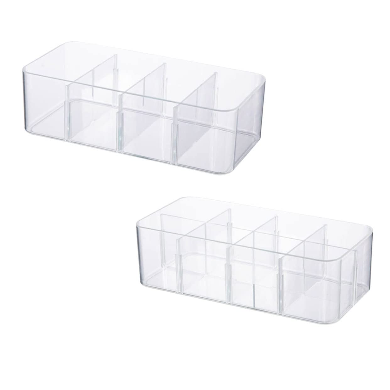 2 Pièces Boîte de Rangement en Ps pour Sous-vêtements