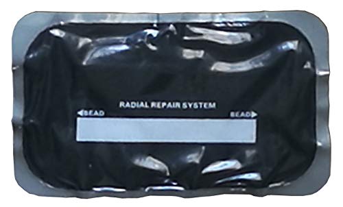 Harzole SP-2206 Parche de Reparación Radial Estilo USA 1 Capa 76x115 mm 10 Piezas/Bolsa