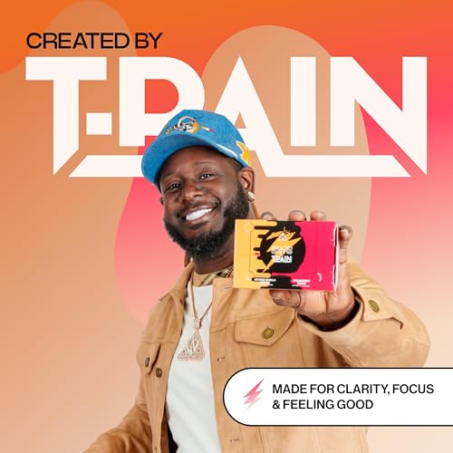 Image of Nappy Boy Dranks Good Game by T-Pain Energy Shot, 2oz (6 Pack), Sugar-Free, Zero Calorie Focus Drink with 200mg Caffeine and B-Vitamins (B3, B6, B12) - Clean, No-Crash Energy Boost, 3 Orange Vanilla Vortex + 3 Strawberry Surge