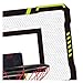 YHNNH Basketball Hoop with Electronic Scoreboard Multipurpose Easy to Assemble(Red)
