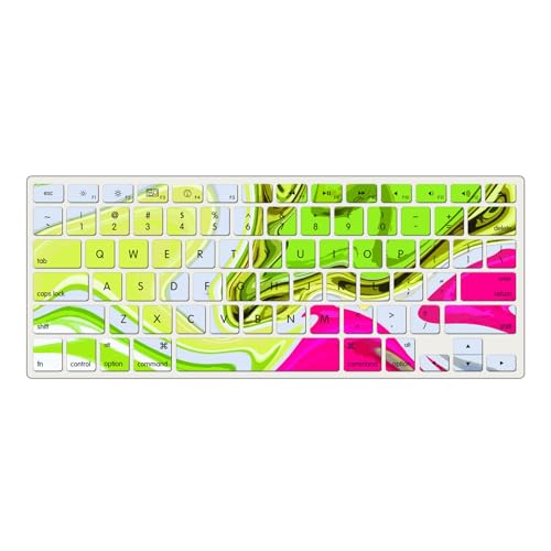 Funda MacBook Pro 16 pulgadas A2141 JZ Fluid Marble carcasa dura sólida laptop 4