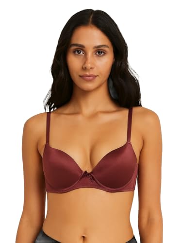 Image of Viola's Secret 6 Pack of Color Print T-Shirt Bras B Cup C Cup and D Cup