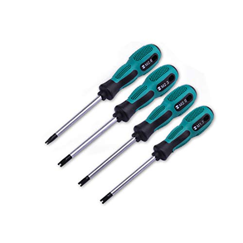4Pcs 16Cm U-Type Magnetic Tip Screwdriver Anti-Slip Repair Tool(1.7 2.0 2.3 2.6) #TOP26