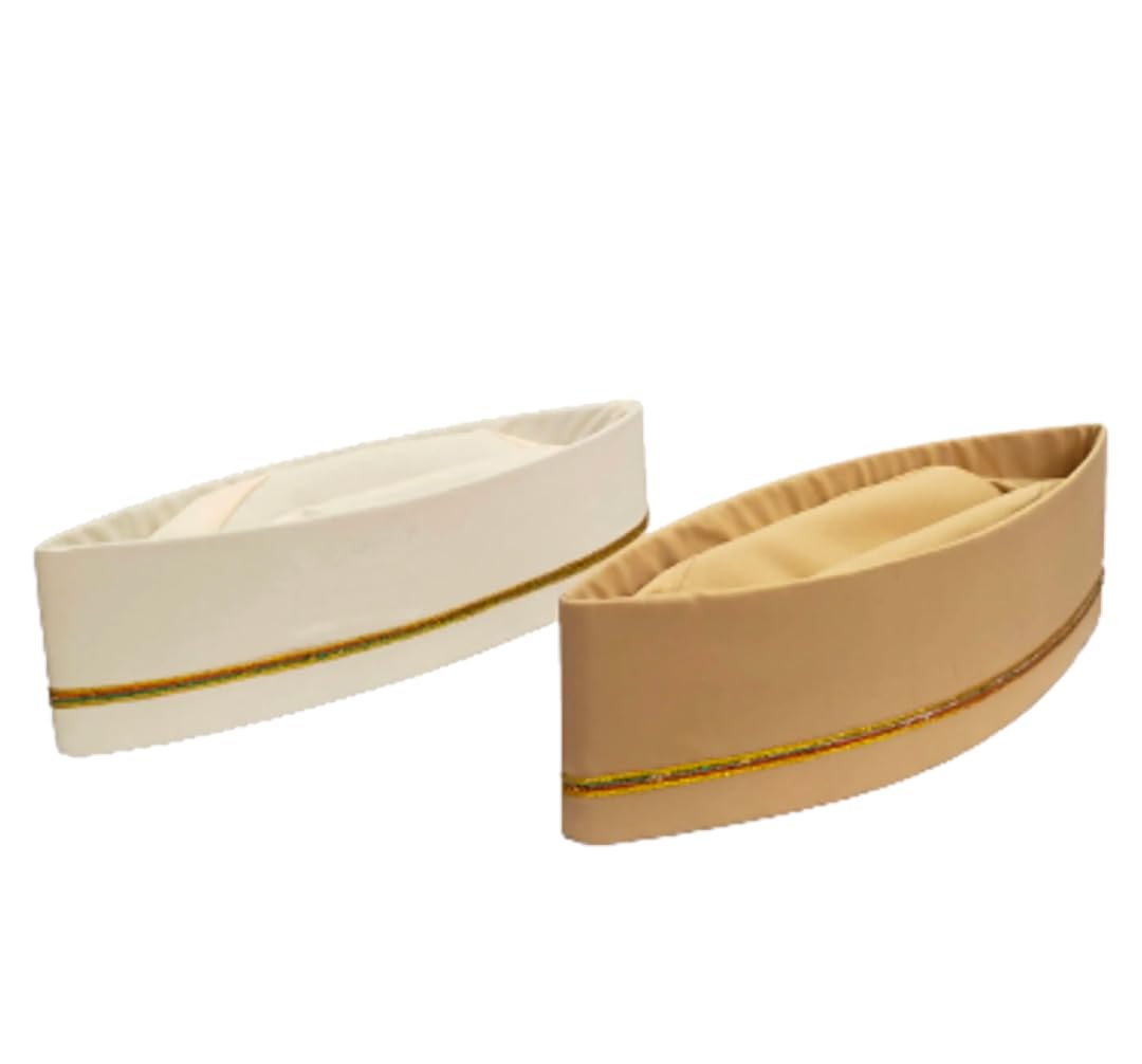 smita collectionWedding Cap for Men/sakharpuda topi/Marathi topi/hat Cream
