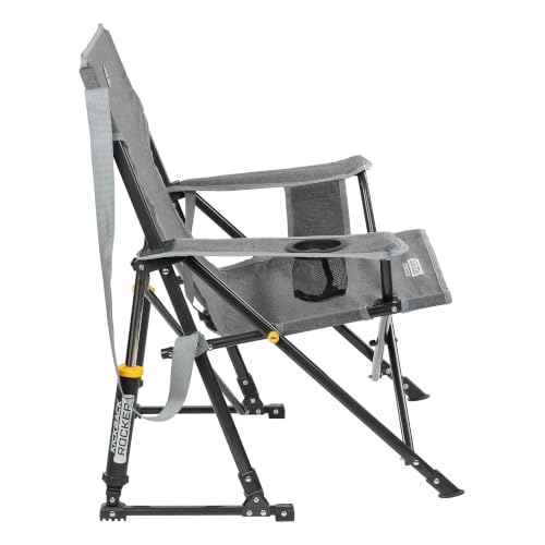 Image of GCI Outdoor Kickback Rocker Outdoor Rocking Chair with Beverage Holder