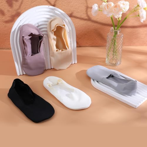 Image of 5 Pairs Thin No Show Socks Women, Non Slip Low Cut Liner Socks, Invisible Thin Sock Women for Loafers, Flats - Breathable, Lightweight