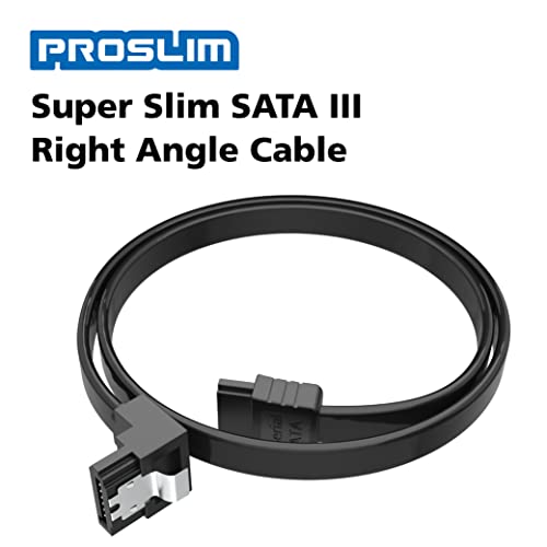 Cable SATA III Super Slim Angulo Derecho 50cm Akasa miniatura 2