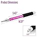 2 PCS Hookah Ice Mouth Tip Hose Rainbow Shisha Hookah Pipe Hose Hookah Shisha Pipe for Hookah Accessories (Pink)