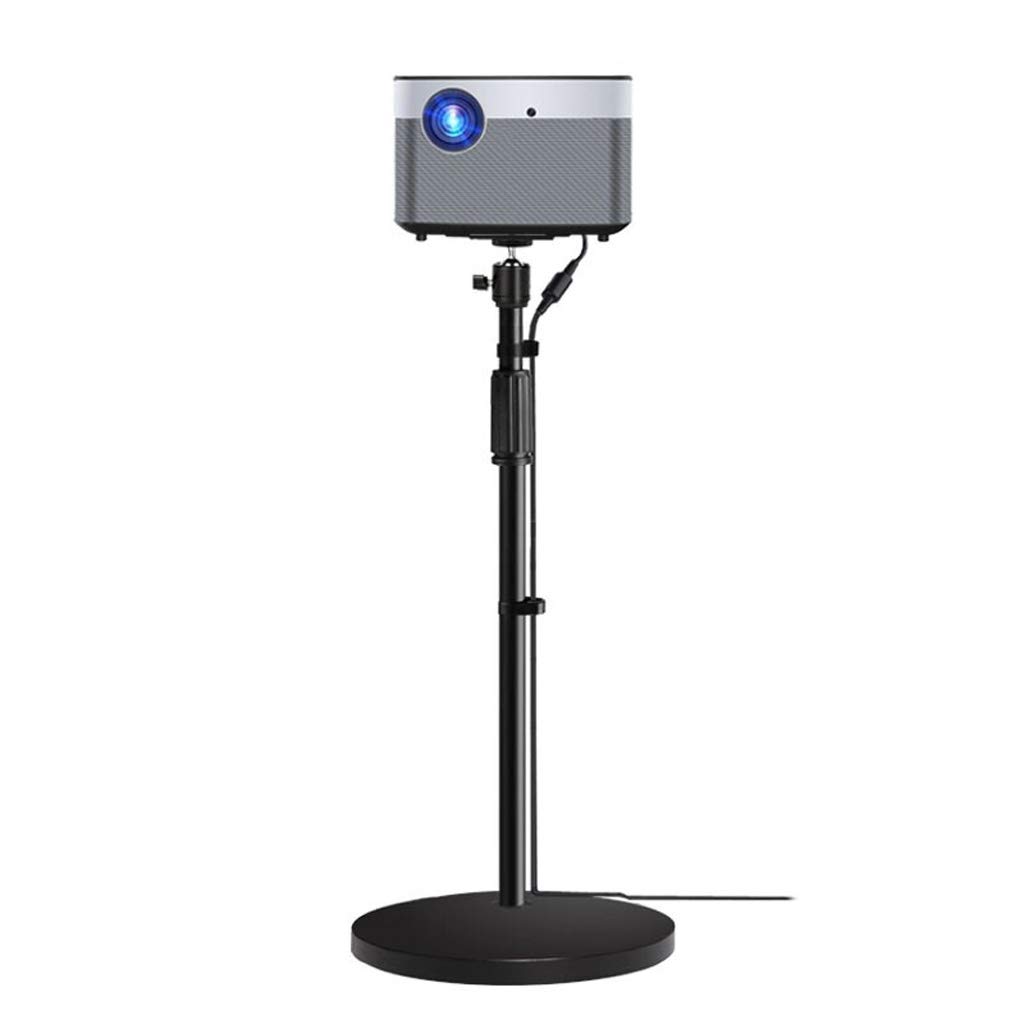 haozai Aluminum Tripod Projector Stand, Adjustable Angle,Adjustable Height,360 Free Adjustment, With Clamp,Multi-Function Stand,Suitable For Home Entertainment And Office Projection