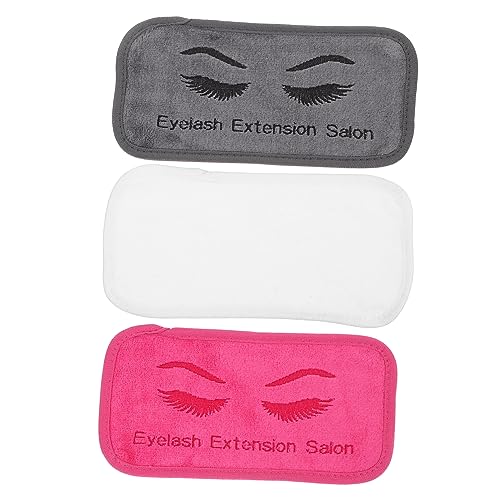 MUSISALY Eyelash Extension Pad Set 3pcs Lash Extension Supplies Forehead Cushion Pads for Lash Grafting