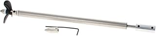 Heyiarbeit Drive Shaft Fit for 3mm Motor Shaft w Propeller and Universal Joint for RC Boat, L200mm Shaft, L150mm Sleeve, D36mm Propeller