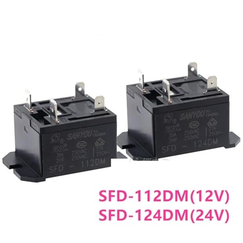 Relé SFD-112DM reparará tu placa electrónica dañada de 30A y 4 pines 3