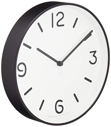 Reloj de pared Lemnos Mono analógico blanco 10 pulgadas miniatura 3