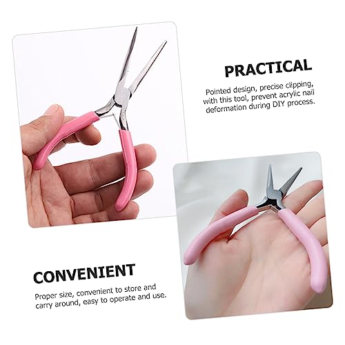 Pinzas de acero inoxidable para moldear uñas FOMIYES miniatura 7