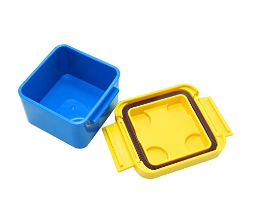 Stackable Lunch Box Bento Box Container Salad Box Oxford Block Brick Design For Children Kids Family Picnic Travel (Boxset) #TOP6