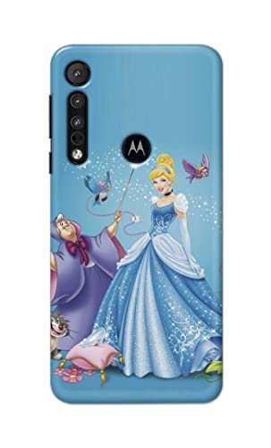 Image of Famous Cartoon Lady Character Hard Back Case Cover for Motorola One Macro Back Cover -(J5) VNS2224