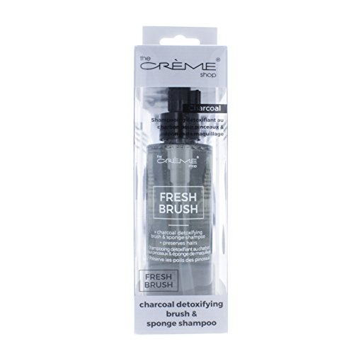 The Crème Shop Korean Cosmetics Beauty Makeup Defining easy-to-use - Charcoal Fresh Brush and Sponge Shampoo