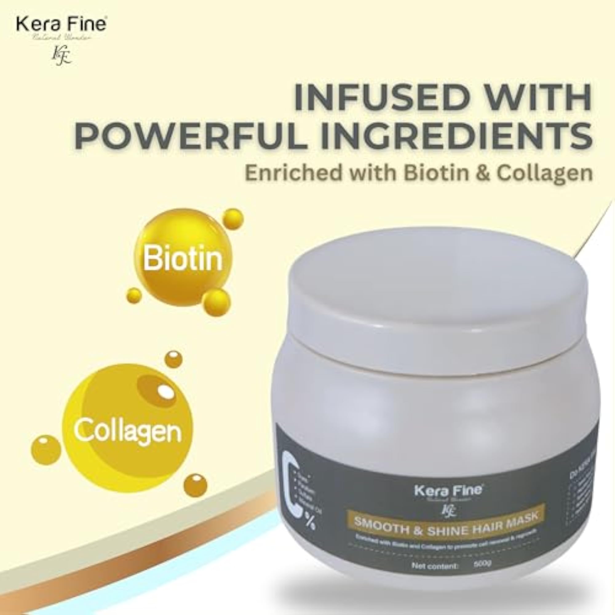 Smooth & Shine Hair Mask, Nourishing Treatment