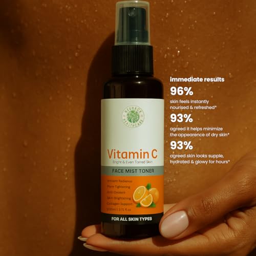 Image of Vitamin C Face Mist Toner for Brightening, Pore Tightening with Mulberry